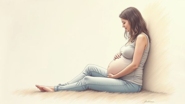 Comment immortaliser votre grossesse avec un portrait au crayon
